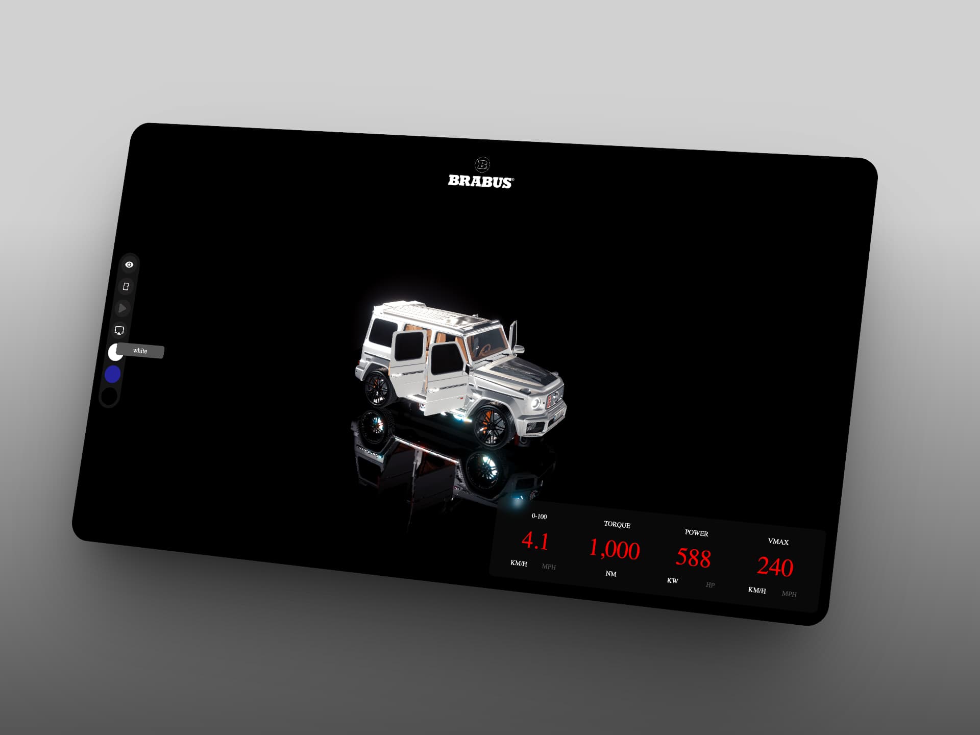BraBus - 3D Car Configurator