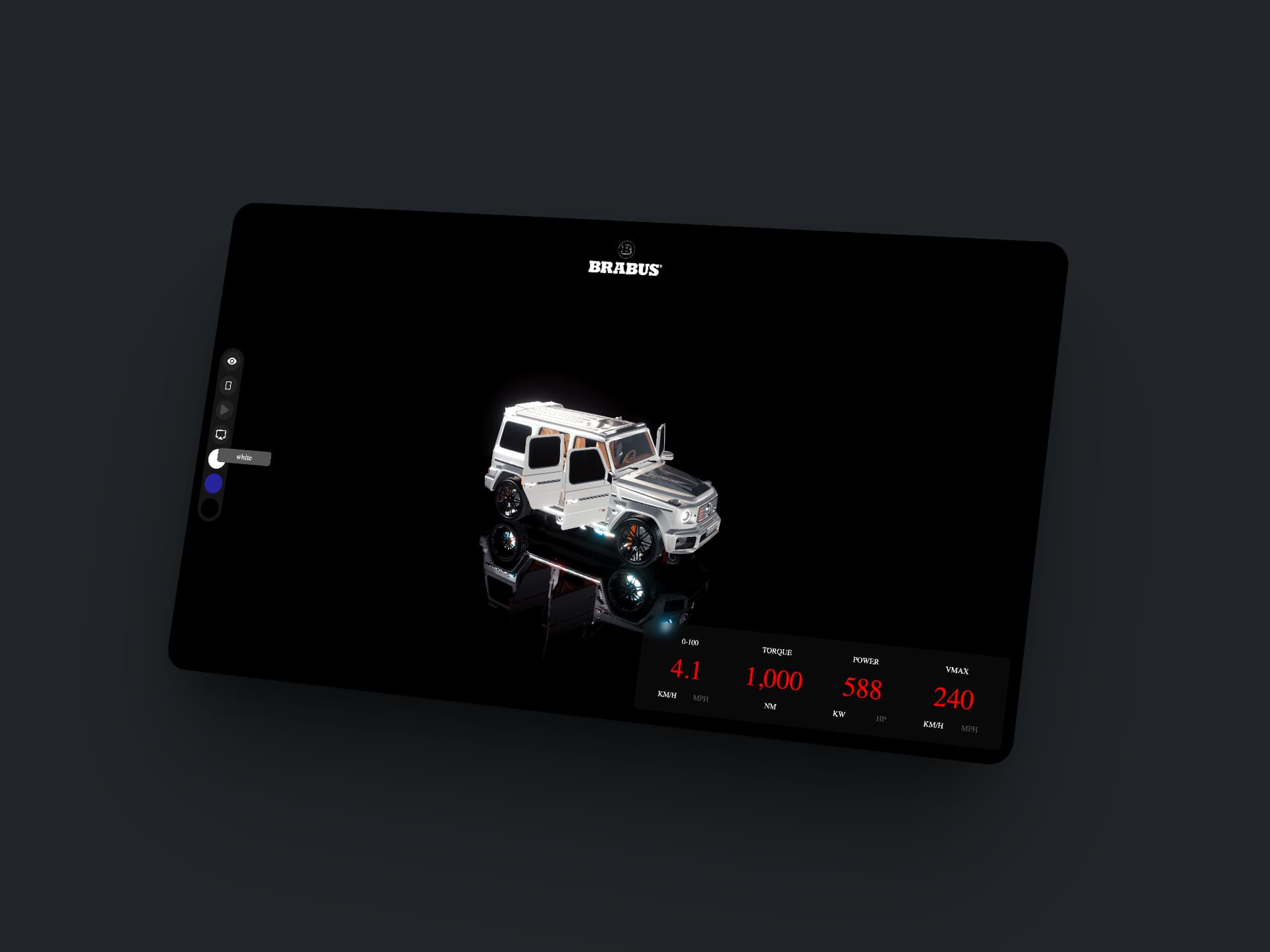 BraBus - 3D Car Configurator