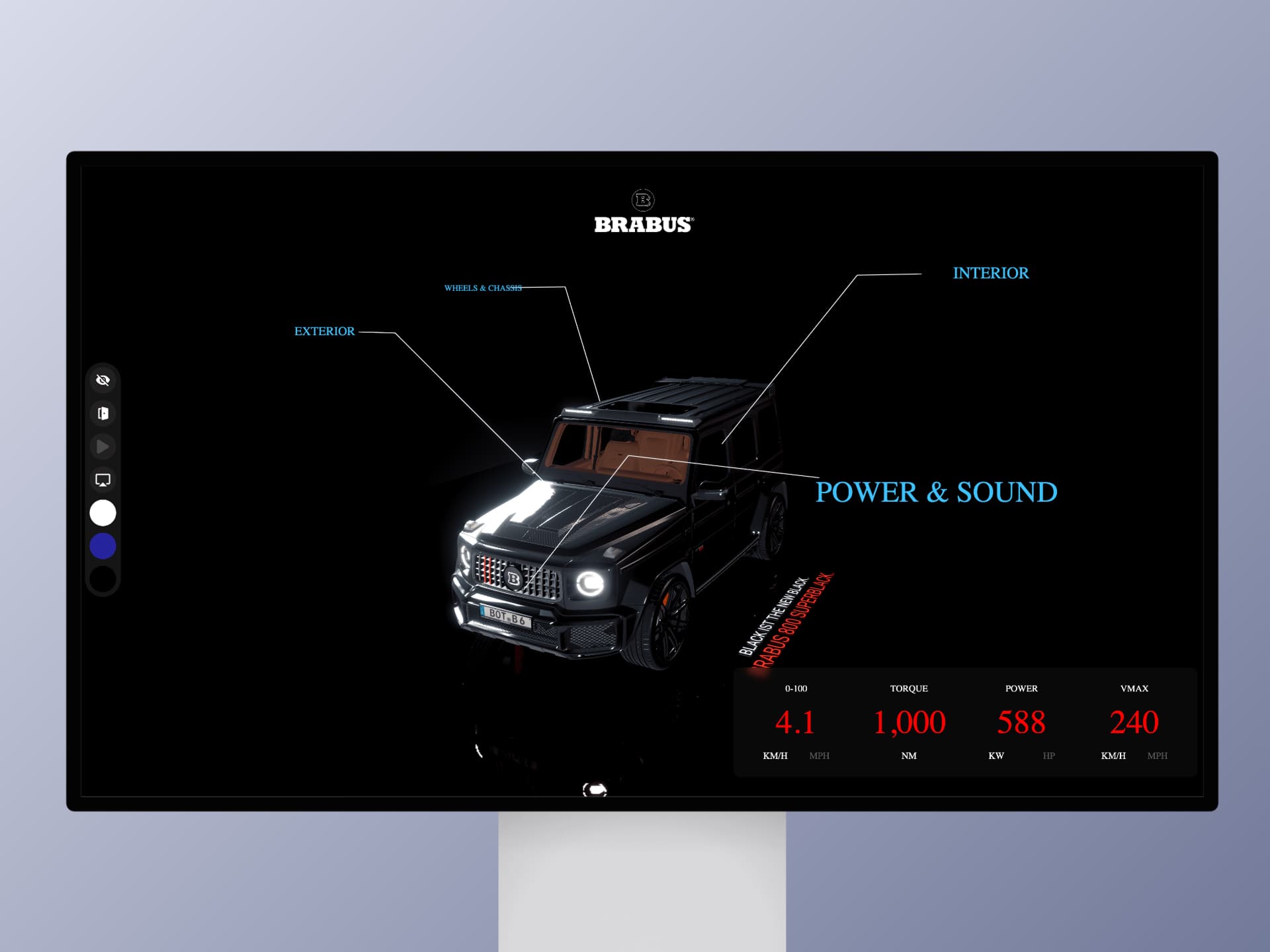 BraBus - 3D Car Configurator