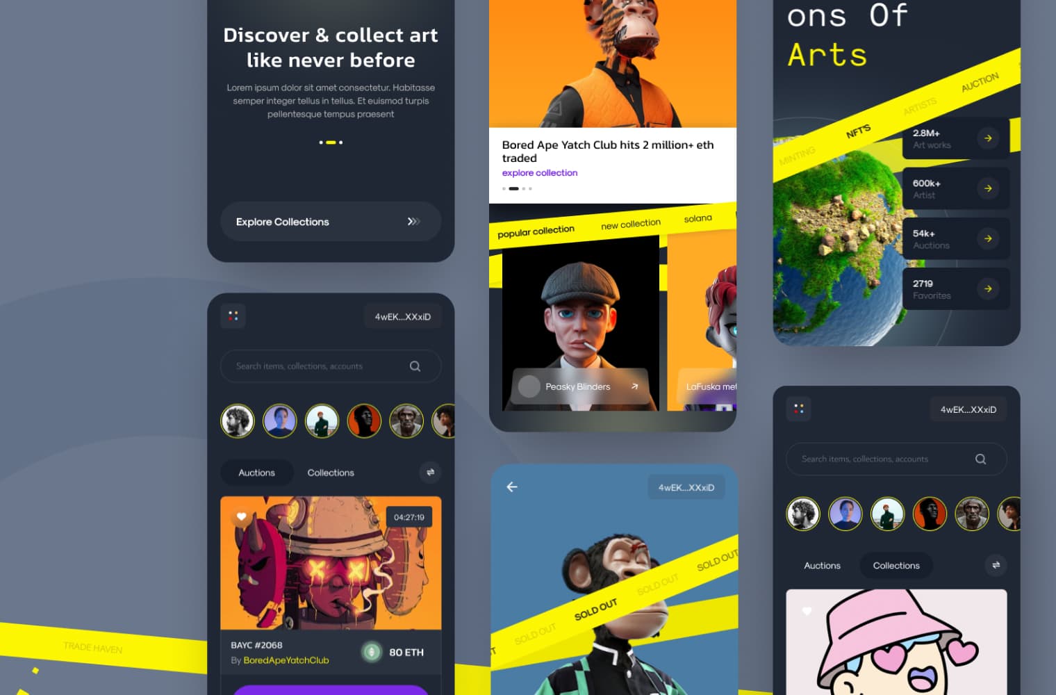 Trade Haven - NFT marketplace